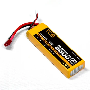 11,1 В 3S1P 3500 mah 25C LiPo Батерия T-plug Burst 40C RC модел Lipolymer захранване