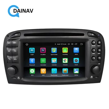 2 Din Android Радиото в автомобила, за да Benz SLR, 230 2001 2002 2003 2004 Авторадио GPS Навигация Мултимедиен DVD плейър