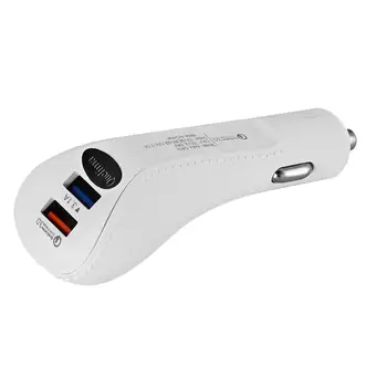 2 Порта USB Зарядно Устройство Универсален адаптер .0 бял