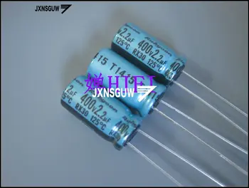 20 броя НОВИ RUBYCON RX30 400V2.2 icf 8X16 мм, Алуминиеви електролитни кондензатори 2,2 uf/400 130 градуса 2,2 uf 400