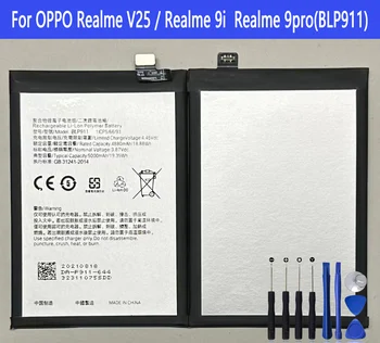 BLP911 Батерия За OPPO Realme V25/Realme 9i Realme 9pro Ремонт на Част от Оригиналната Капацитет на Батерии За Мобилни Телефони Bateria