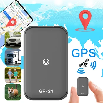 GF21 Мини GPS Тракер, Мултифункционален Противоугонный В Реално Време, който проследява Автомобилен GPS Локатор Авто Анти-Изгубен Записывающий който проследява Уред