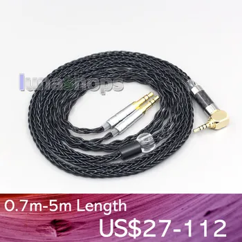 LN006426 XLR 6,35 мм 8-жилен Кабел за слушалки за слушалките ONKYO SN-1 JVC HA-SW01 HA-SW02 McIntosh Labs MHP1000 3,5 мм Пин