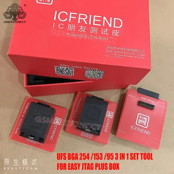 MOORC ICFriend UFS 3 в 1 Поддържа UFS BGA-254 BGA-153 BGA-95 За Лесно Jtag Plus Box и UFI BOX