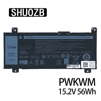 SHUOZB PWKWM Нова Батерия За лаптоп DELL 14-7466 7467 7000 P78G 15,2 V, 56Wh