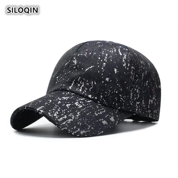 SILOQIN Дамски бейзболна шапка с кон опашка, Тенденция бейзболна шапка, Пролетно-есенна мъжка бейзболна шапка с Регулируем размер, Модерна бейзболна шапка с малко езика