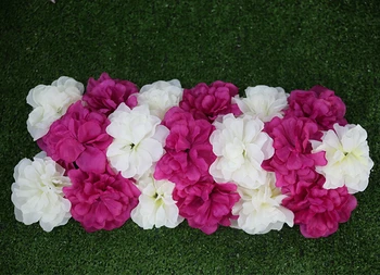 SPR БЕЗПЛАТНА ДОСТАВКА на 10 бр./лот Сватба парти цветя споразумение декоративни изкуствени копринени цветя, висящи цветя