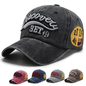 [YARBUU] Новата модерна Бейзболна шапка с 3D бродерия букви, Спортна шапка за голф, капачката на шофьор на камион, мъжки и женски Универсални шапки