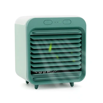 Yieryi Настолен Вентилатор, климатична Инсталация С Водно Охлаждане Преносим Охладител на Въздуха Домакински USB Безшумен Вентилатор Овлажнител на Въздуха за Библиотеката Офис