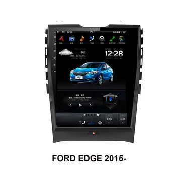 Автомобилен GPS навигатор с телевизор в стила на Android 9.0 Tesla За FORD EDGE 2015-Авто A/C Стерео Радио Мултимедиен плеър Главното устройство