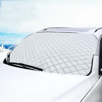 Автомобилна Магнитна Капачка Слънцезащитен Козирка На Предното Стъкло На Колата Защита От Снега Козирка Водоустойчив Протектор На Автомобила Предния Капак И Предното Стъкло