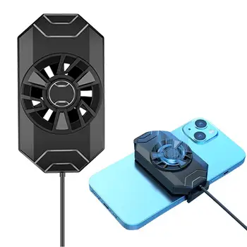 Вентилатор за охлаждане на Хладилника Телефон Охладител игри на радиатора мобилен телефон полупроводници стръмен Вентилатора за охлаждане на Хладилника телефон Съвместими За iOS и Android