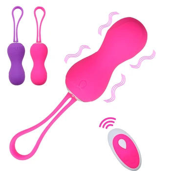 Вибрираща Яйце Стимулатор на Клитора Вибратор G Spot Стоки За Възрастни Секс Играчки за Жени Масаж на Вагината Топката Безжично Дистанционно Управление