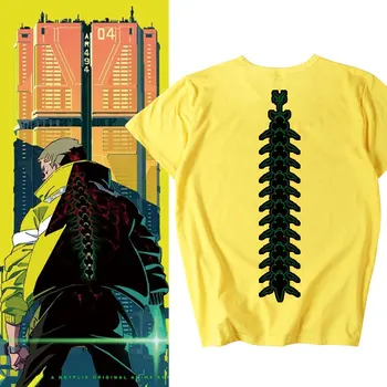 Играта Cyberpunk: Edgerunners Дейвид Мартинес Луси тениска Аниме Cosplay Тениска За Мъже За Жени Летни Ежедневни Ризи с Къс Ръкав Потник Подаръци