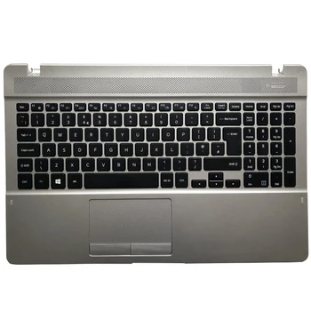 Клавиатура Великобритания за лаптоп Samsung NP 370E5J 370B5J 371E5J клавиатура Великобритания с поставка за ръце BA98-00317A