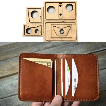 Кожена Чанта За Картички Умира Японски Нож От Стомана С Ръчно Изработени Дървени Режещи Удари Кожени Инструменти За Пробиване