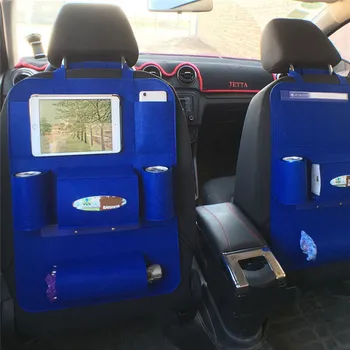 Органайзер За Автомобилен Задната Седалка, Чанта За Съхранение Органайзер за iPad С Покет Притежател на 9 Джобове За Съхранение За Малки Деца