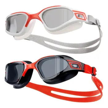 Плувни Очила за Възрастни със Защита от ултравиолетови лъчи за работа на Открито, Плуване, Очила с Регулируем Ясно Зрение, Нескользящие Удобни Очила за Плуване