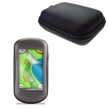 Прозрачно Защитно Фолио за LCD екрана Skin + Защитен Калъф Преносима Чанта за Garmin Approach G5 Golf GPS