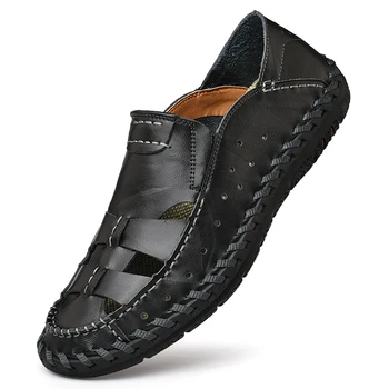 сандали на открито erkek sandalia transpirables de 2019 спортни сандали heren, джапанки в римски стил, лято 2020, плая, мъжки сандали, сигурност