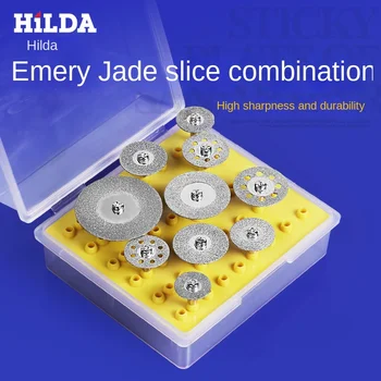 Хилда карбид триони jade jade оригинален Ши Хупо восък кристал стъкло рязане 10 таблетки комбинирана кутия