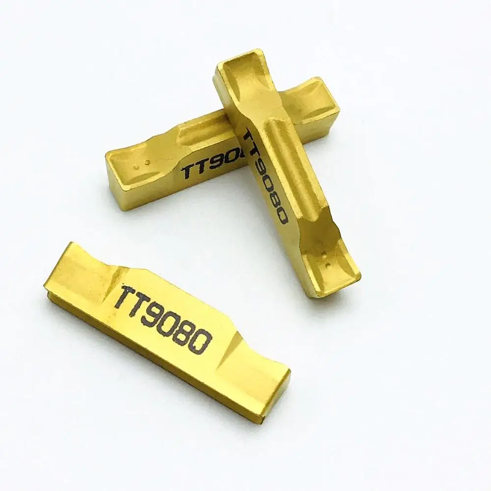 10 броя TDC4 TT9080 твердосплавное острието обработка на стомана TDC4 режещо острие на струг с ЦПУ резервни части инструмент fresa