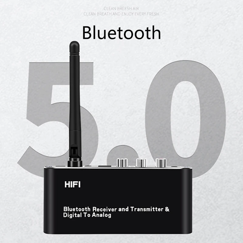 Bluetooth 5,0 Предавател Приемник Адаптер с APTX HD True HiFi Междуселищни Bluetooth Безжичен Музикален Аудиоадаптер