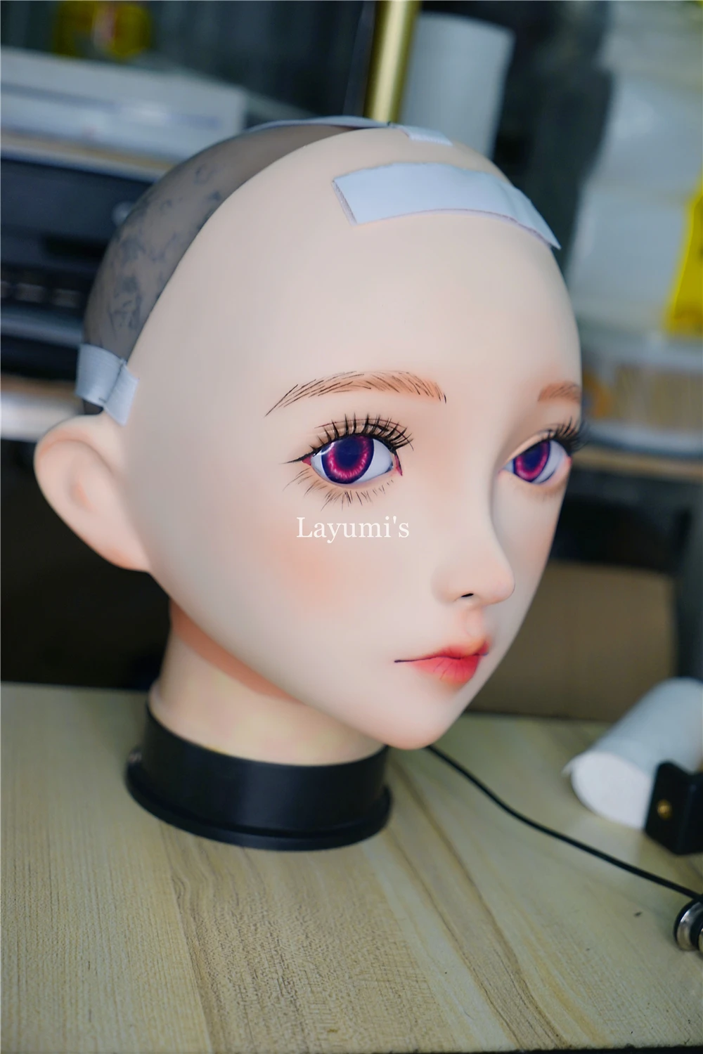 (JW010) Ръчно изработени Красиви Жени/Момичета Смола Половина на Главата Cosplay Японски Аниме Ролеви Игри Лолита Кигуруми Маска на Кукла Травестит