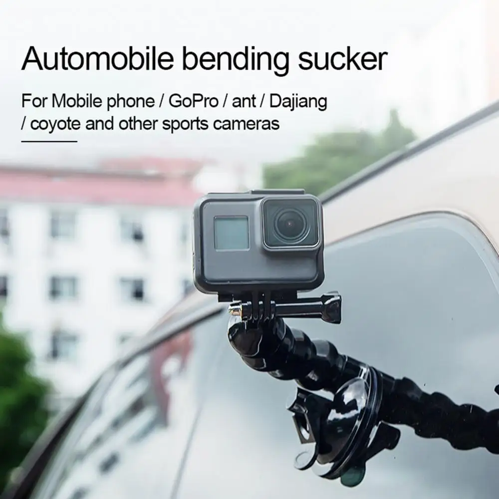 Автомобилен Видеорекордер Dash Camera Притежателя на Присоске за GoPro Hero 7/6/5 DVR Притежателите