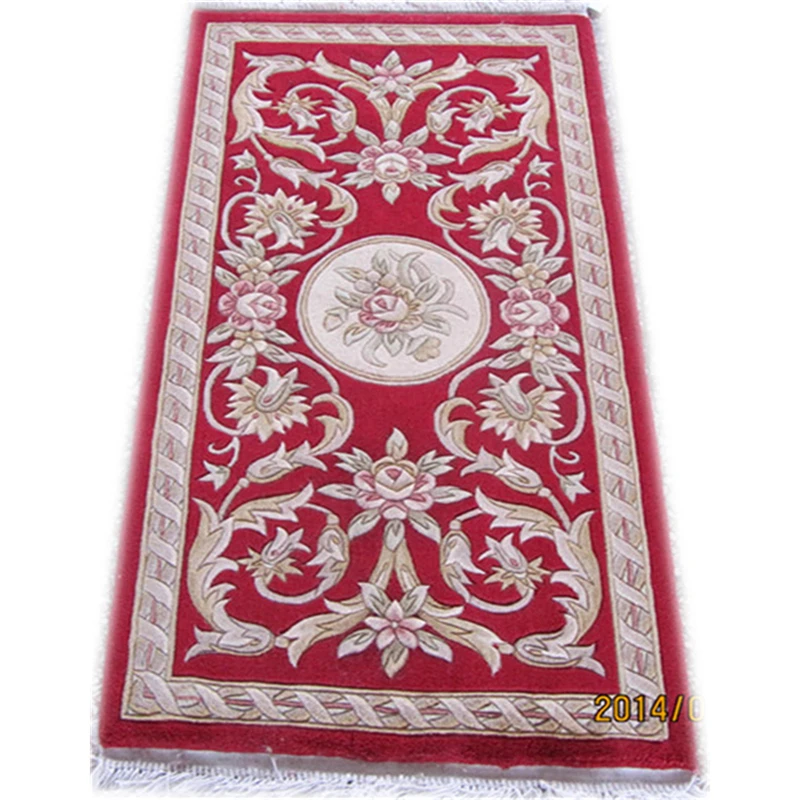 вълнени ръчно изработени килими тъкани вълнени килими френски заплетен плюшено килим Savonnerie Made килим за баня, килим за хол