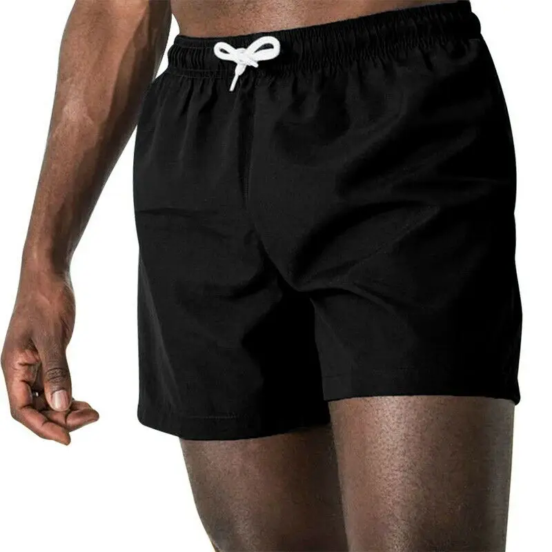 Мъжки бански шорти плажни панталони летни обикновена плажни панталони на топене L/P